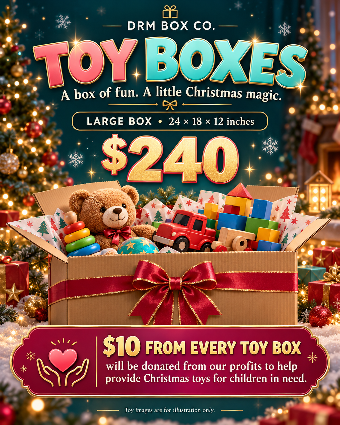 🎁 DRM Box Co. Toy Box